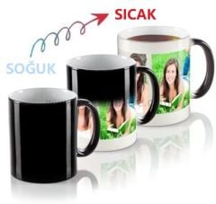 Fotoğraf Baskılı Sihirli Kupa Bardak