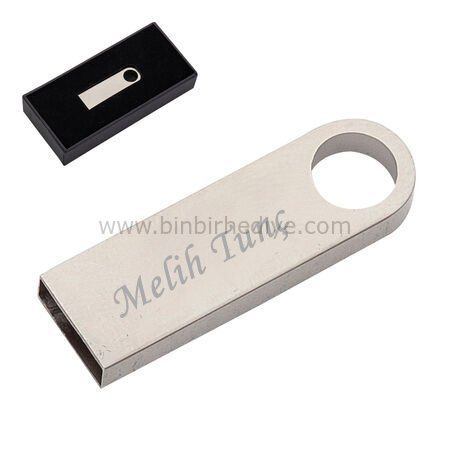 Kişiye Özel İsim Baskılı Metal Usb Bellek 16 gb