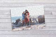 Kişiye Özel Fotoğraf Baskılı Dikdörtgen Puzzle 99 Parça