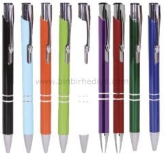 Logo Baskılı Promosyon Metal Tükenmez Kalem 100 Adet