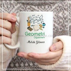Geometri Öğretmeni Kupa Bardak Model 04