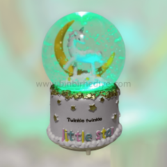 Unicorn Büyük Boy Pilli Kar Küresi